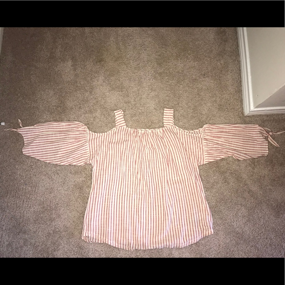 Madewell cold shoulder top